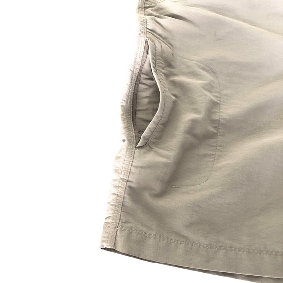 The North Face Shorts Mens 34 Nylon Zip Cargo Pocket 9.5" Hiking Travel Camping - Picture 5 of 15